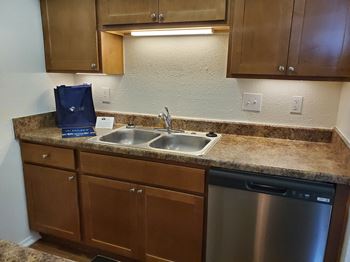 Kitchen with a sink